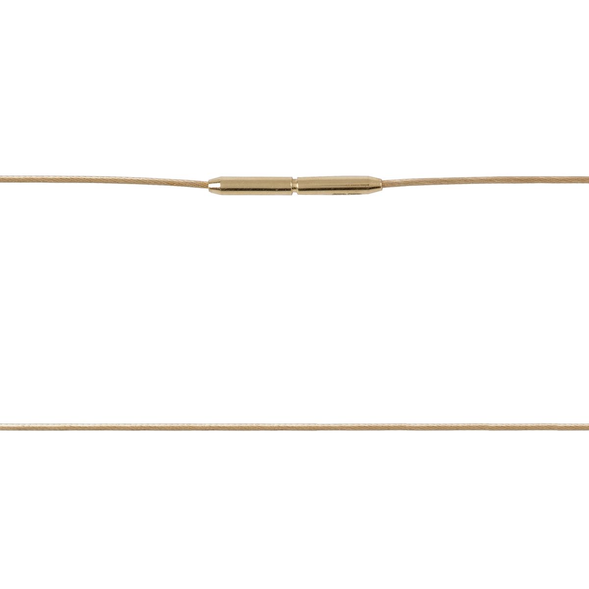 Halsketting Kabel - Goud